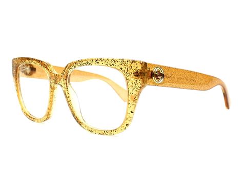 gucci glasses glitter|gucci frame prescription glasses.